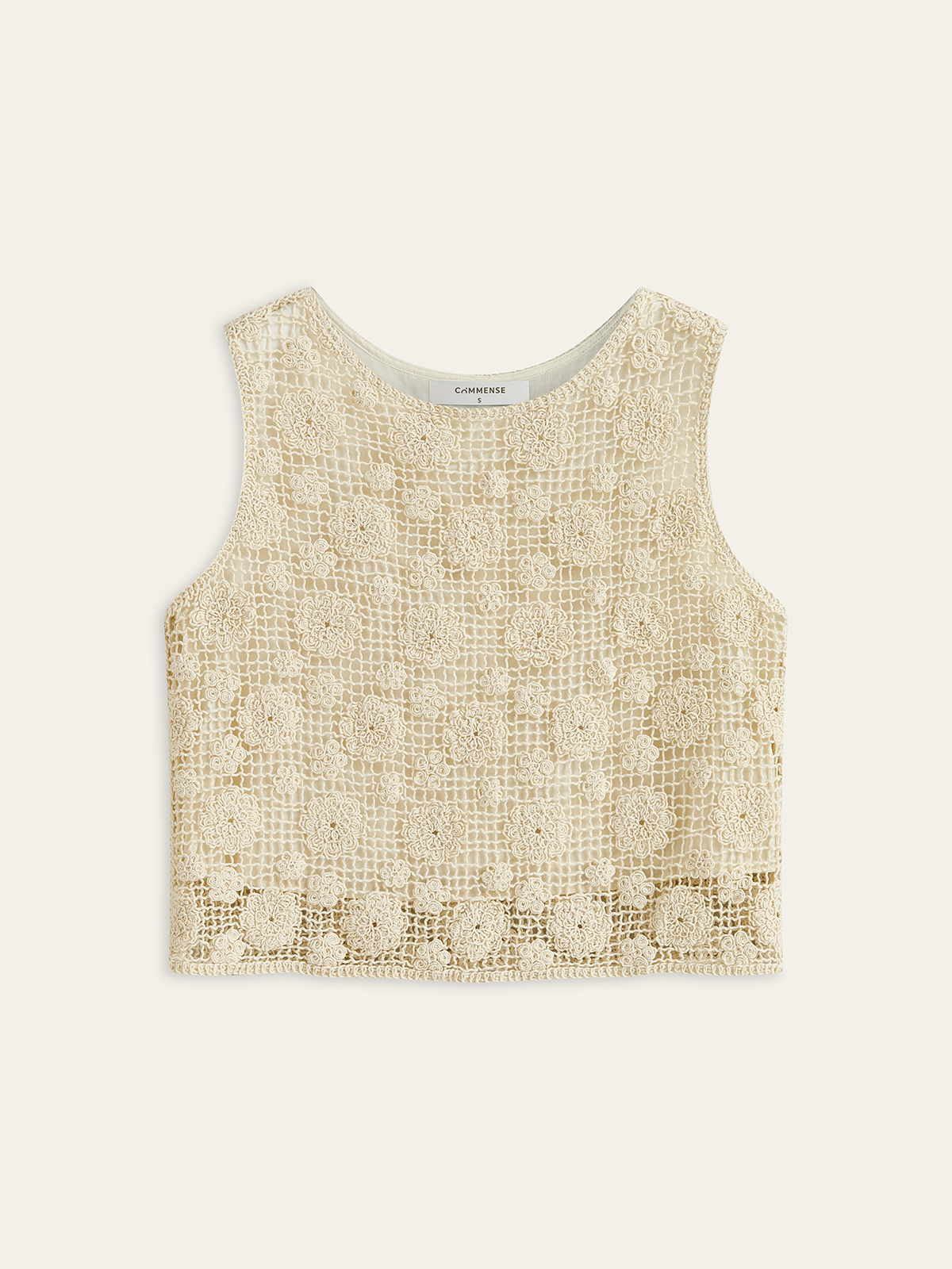 Dantel Detaylı Çiçek Desenli Kolsuz Şort Takımı