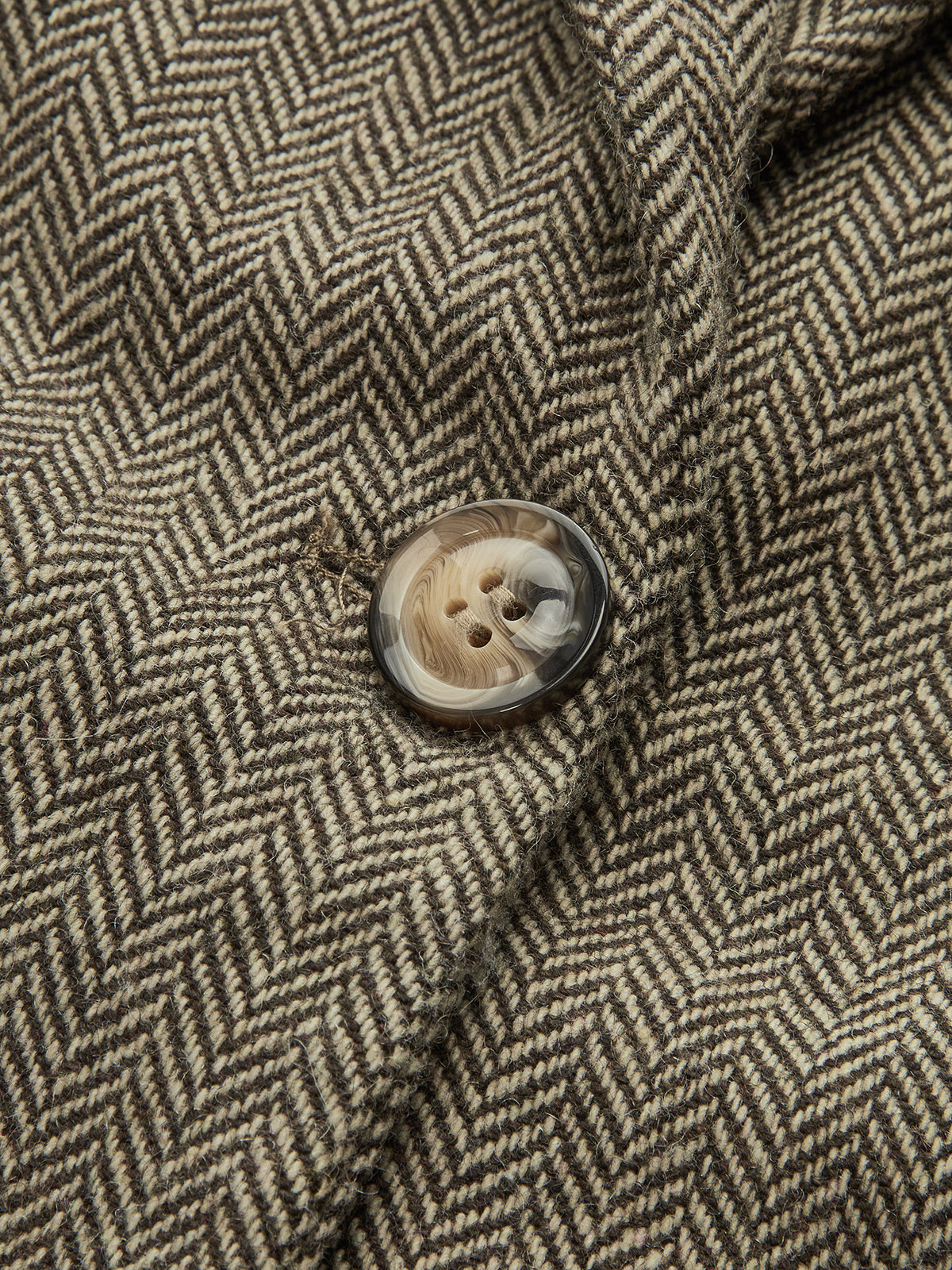 Büyük 3D Çiçek Detaylı Tek Düğmeli Tweed Blazer