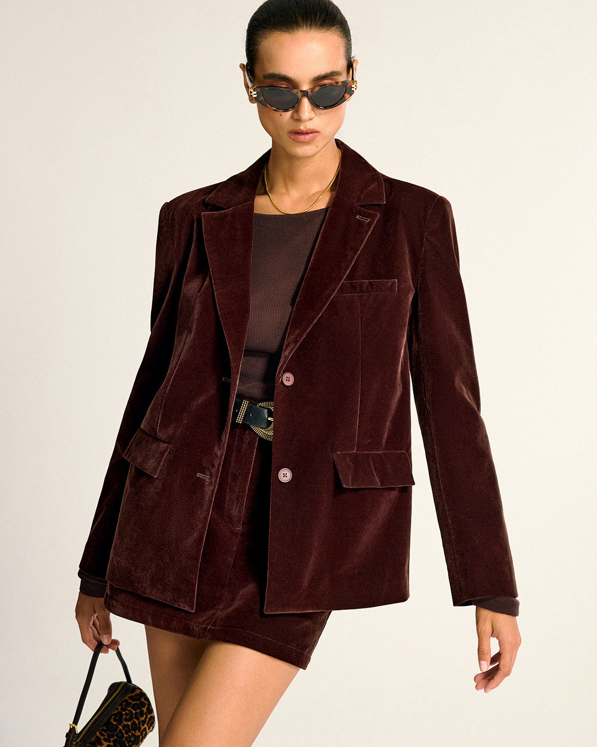 Kadife Şal Yaka Blazer