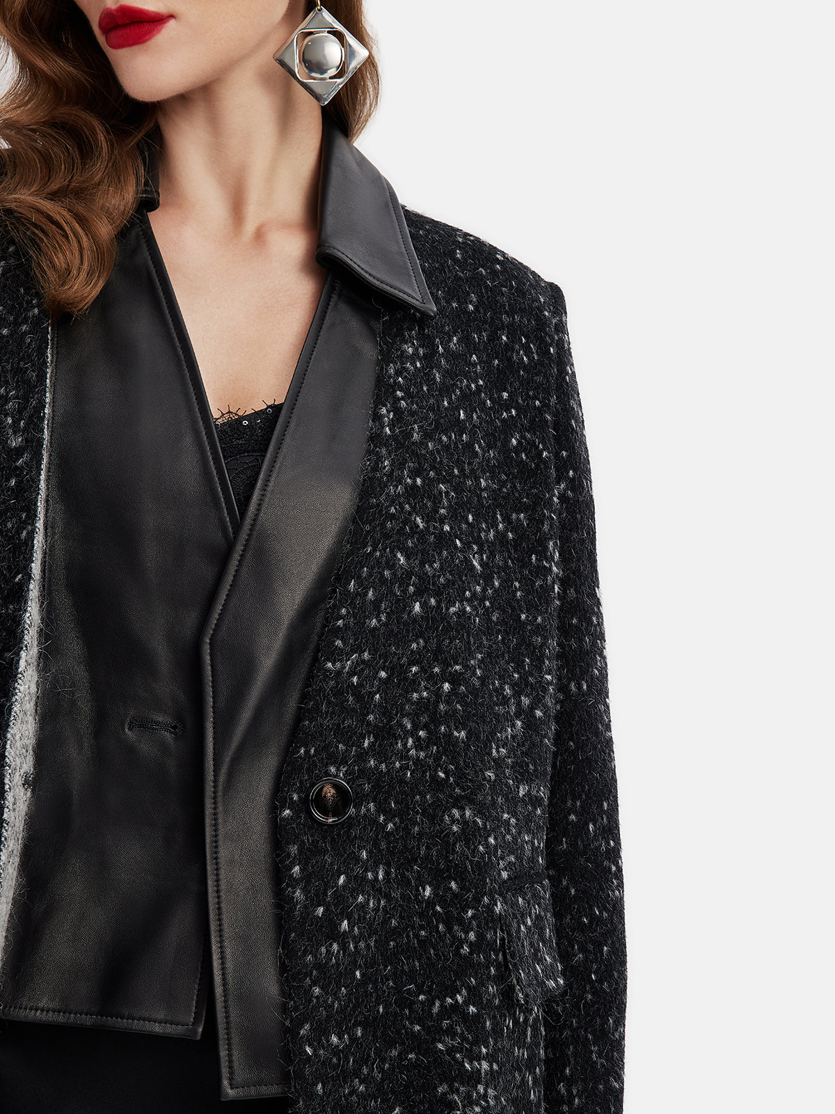 Avustralya Yünü Ve Deri Ceket