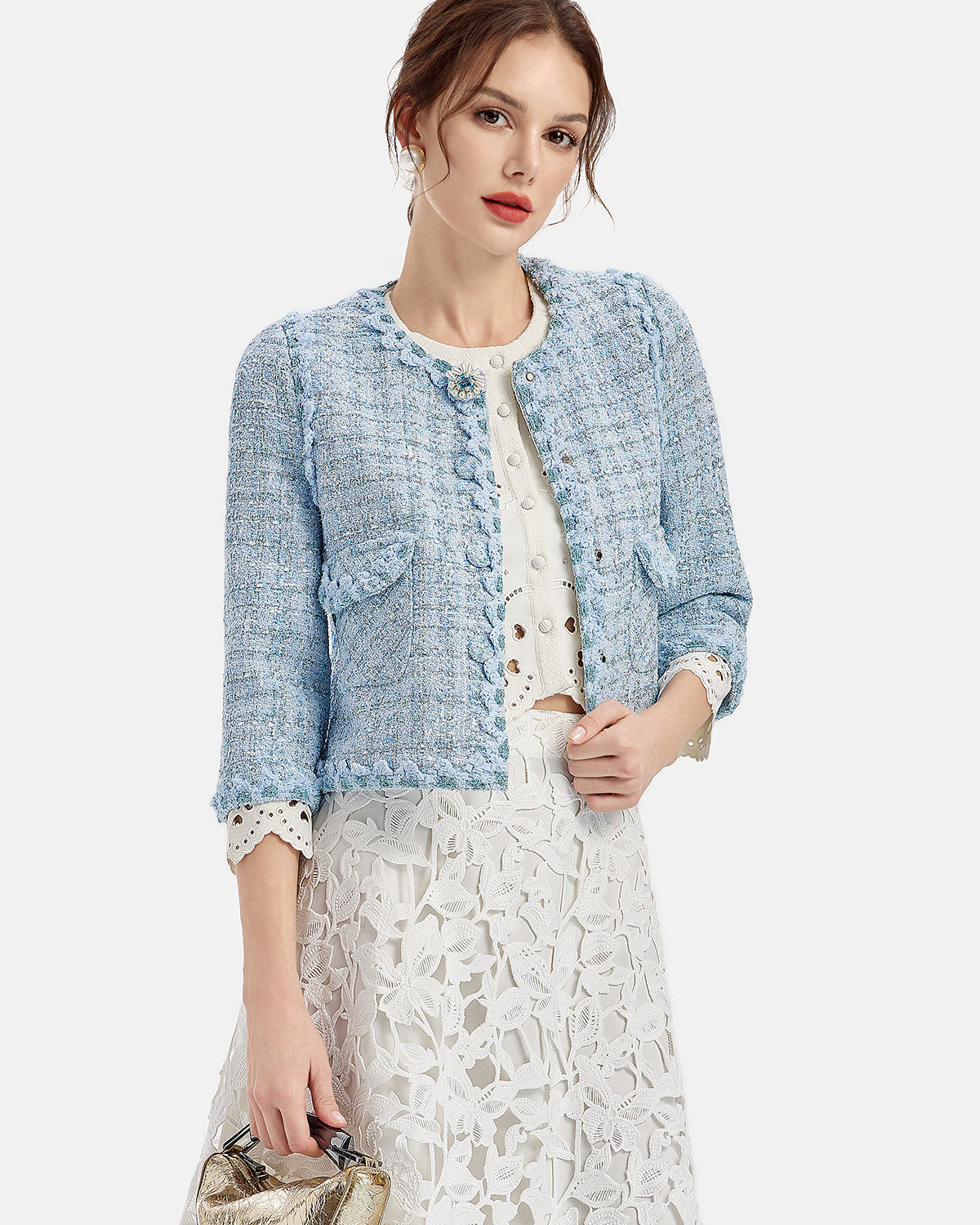 Özel Üç Çeyrek Kollu Ceket