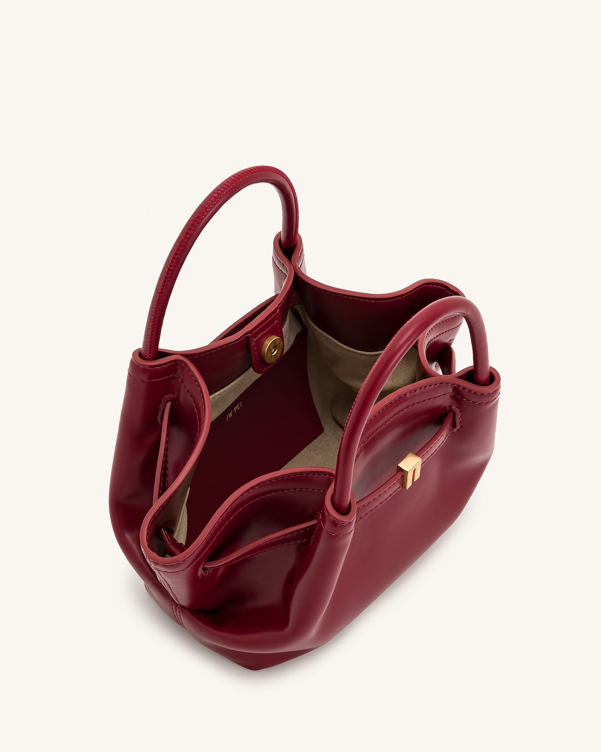 Eloura Small Tote Çanta - Bordo
