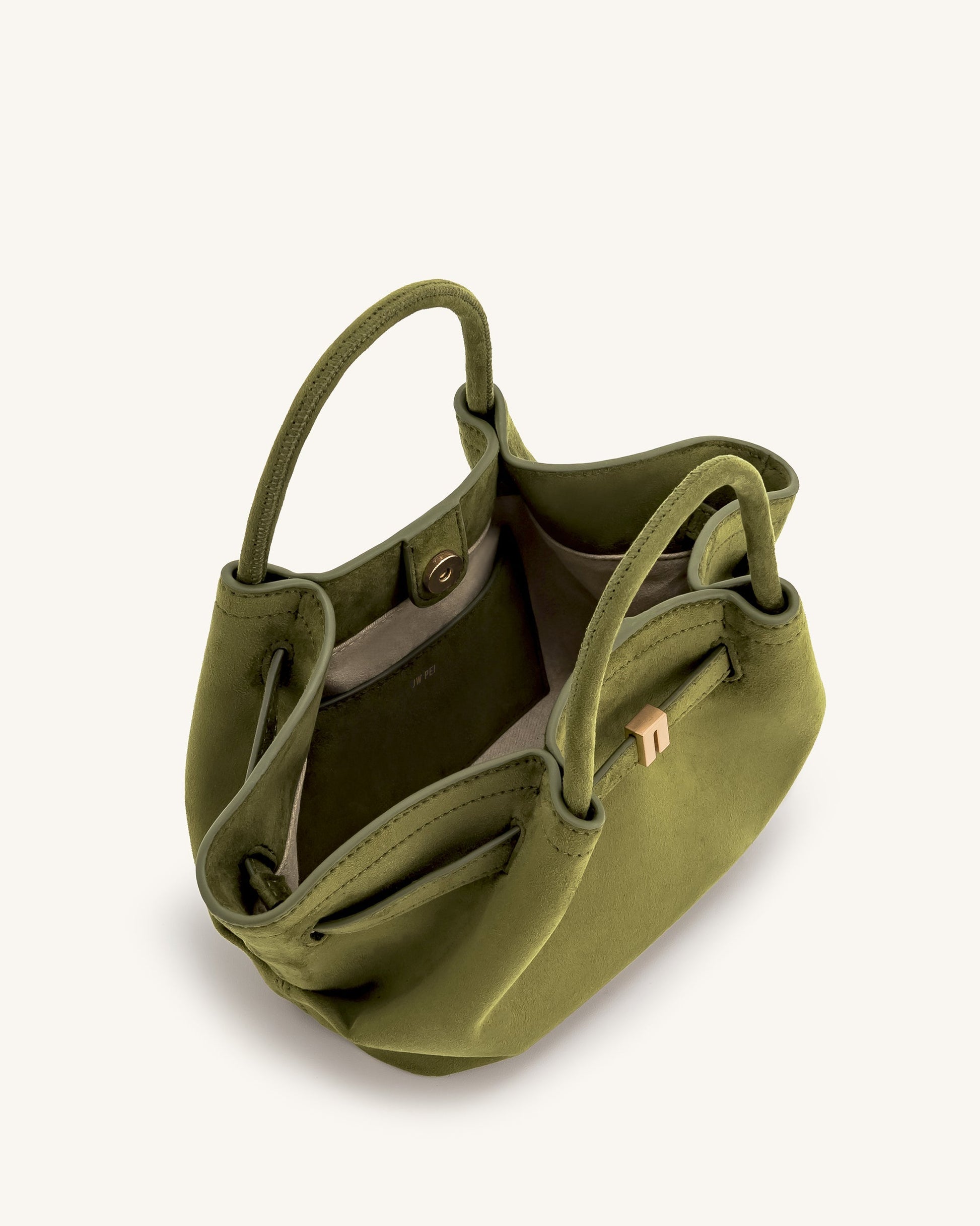 Eloura Small Tote Çanta - Zeytin yeşili