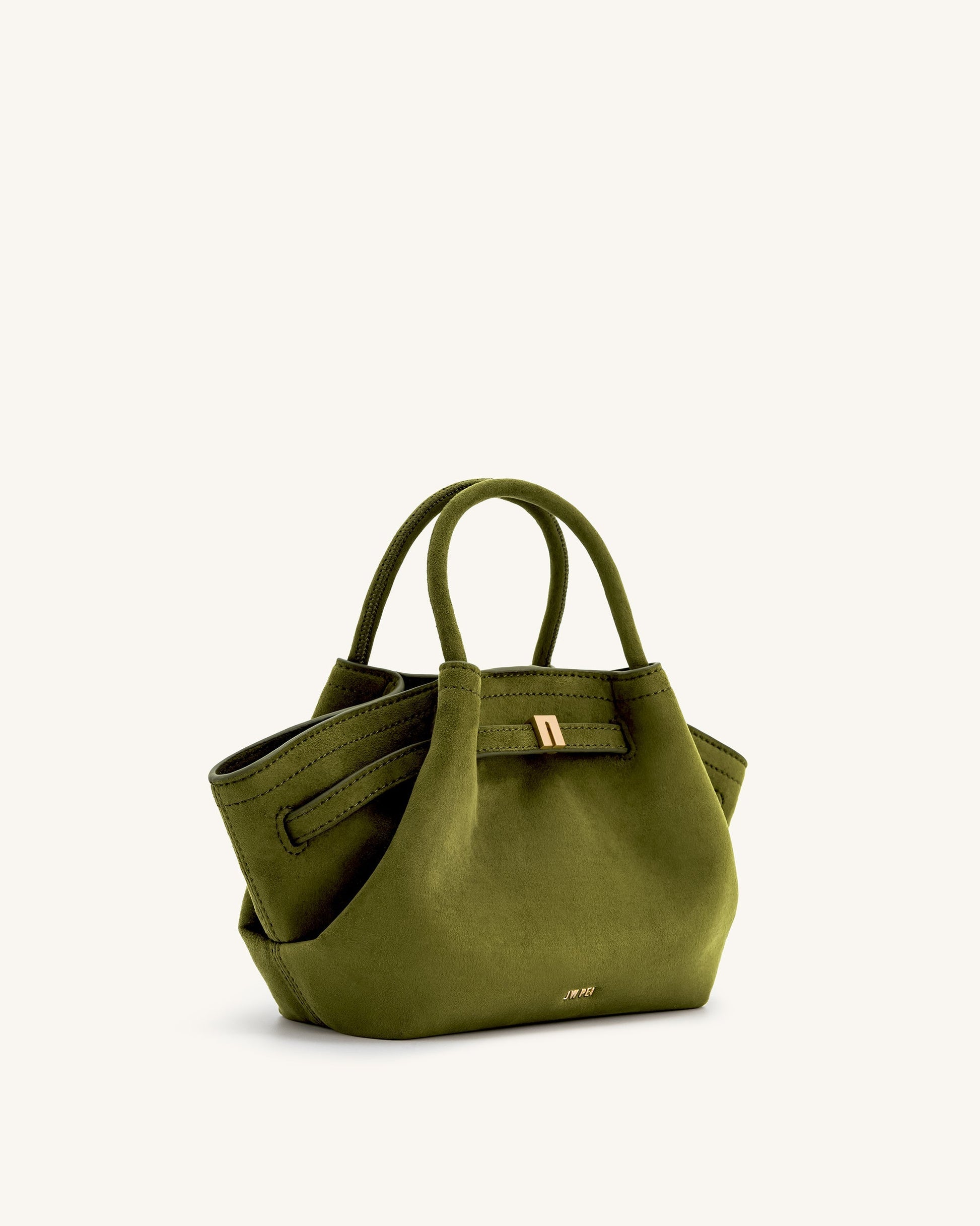 Eloura Small Tote Çanta - Zeytin yeşili