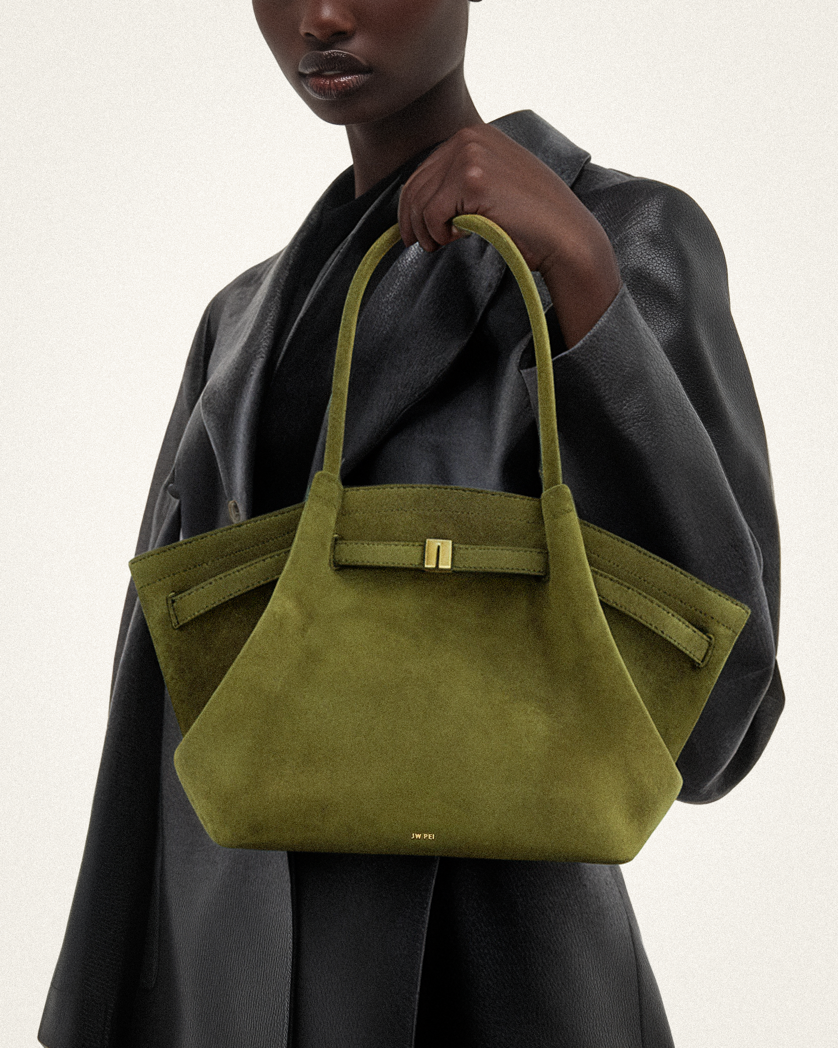 Eloura Tote Çanta - Zeytin yeşili