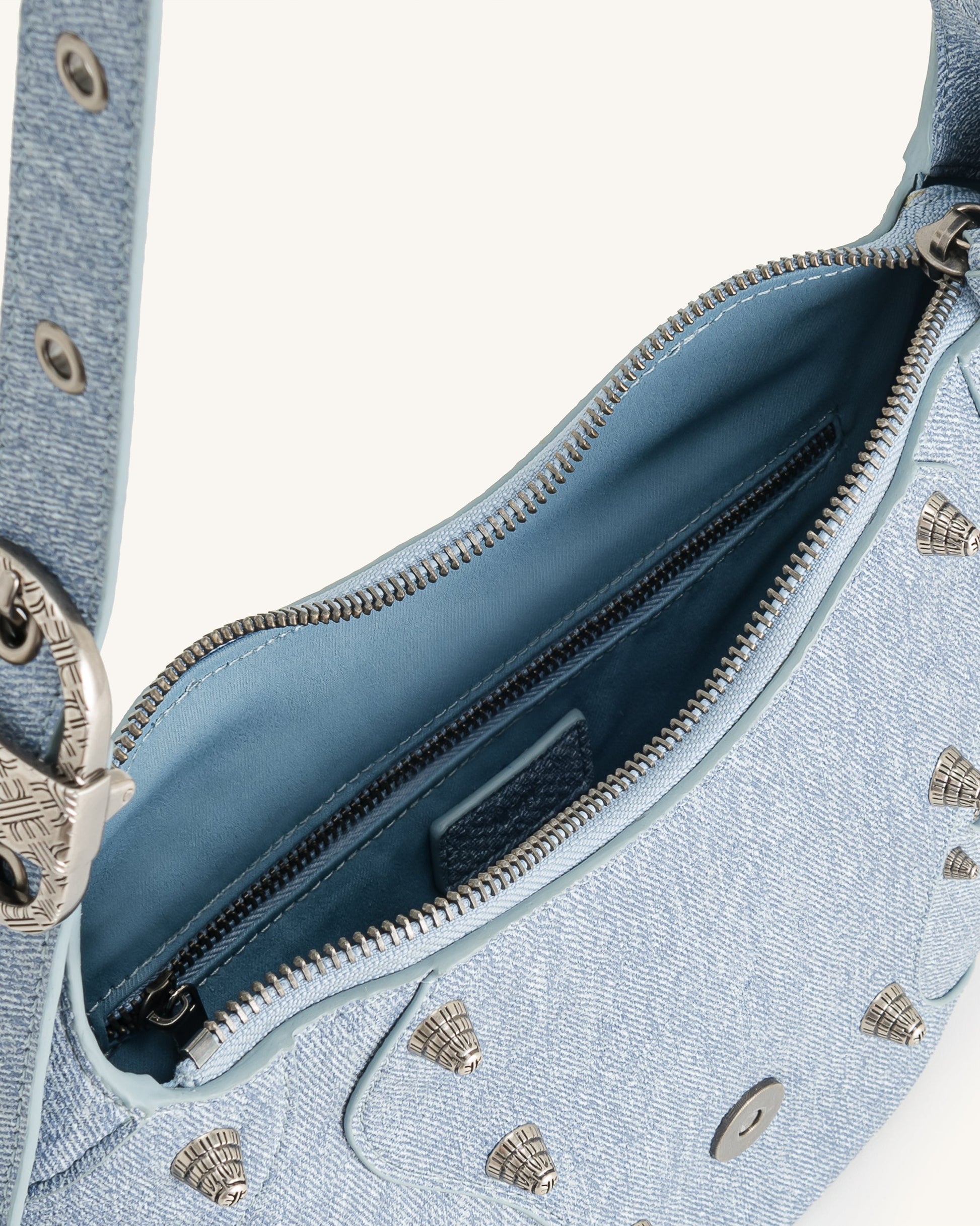 Tyra Denim Omuz Çantası - Mavi