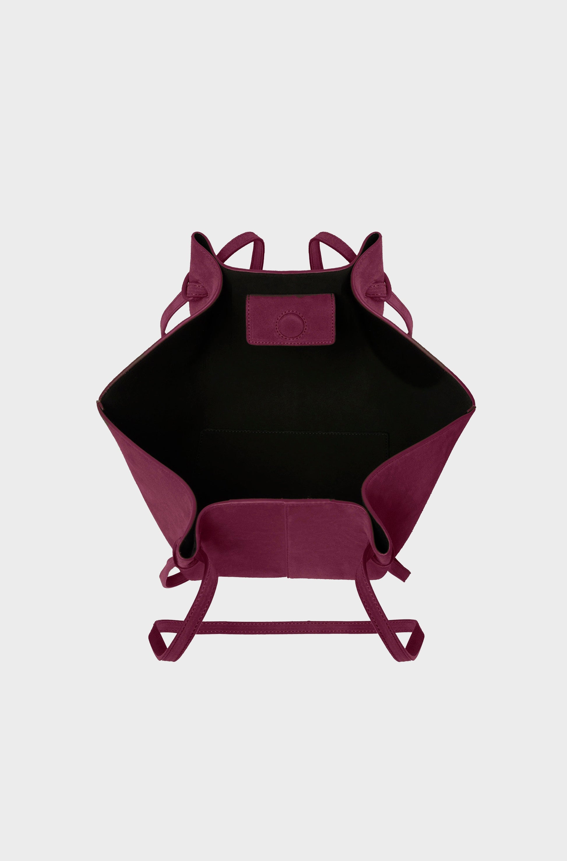 Vetra Süet Omuz Çantası - Süet bordo
