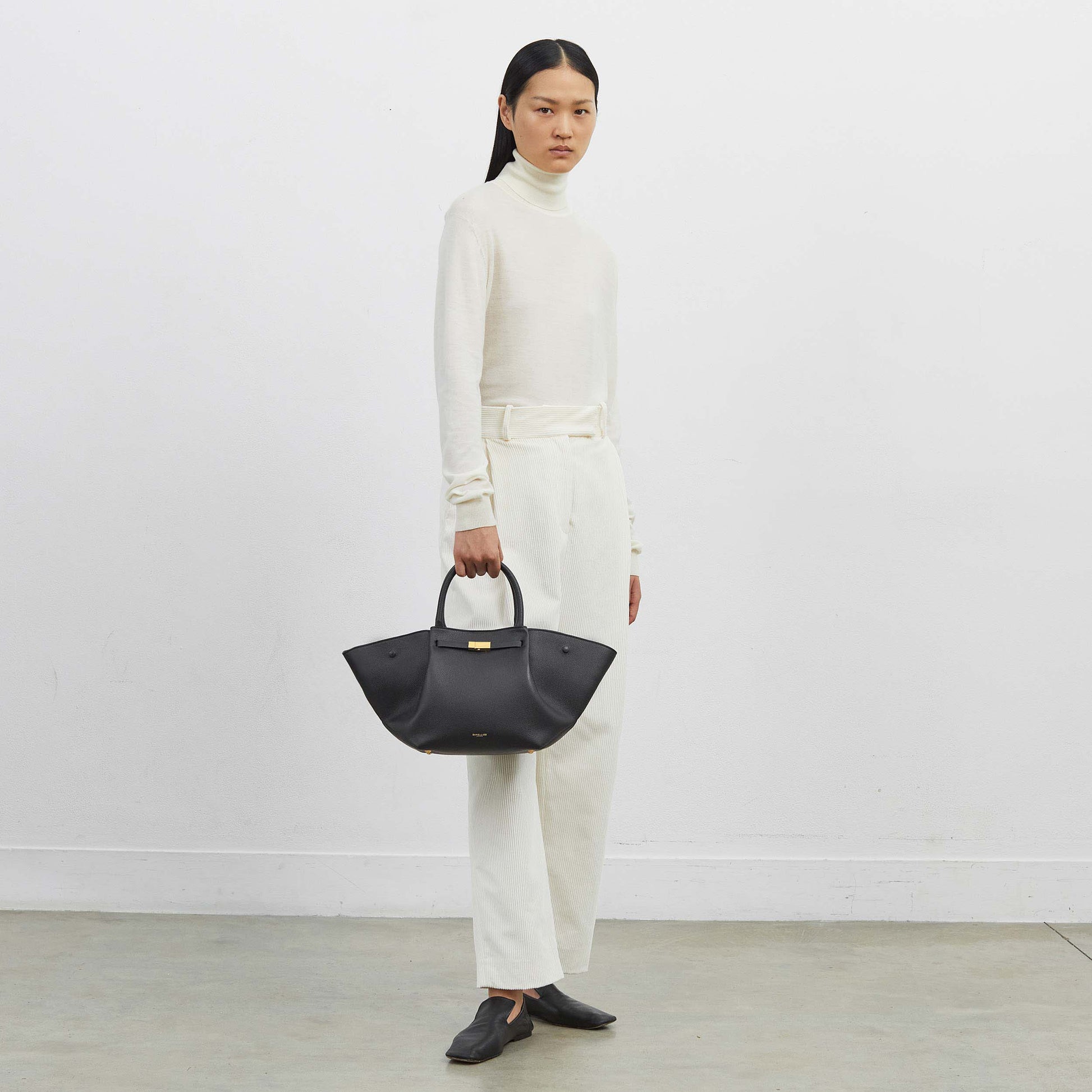 Milenne Small Tote Çanta - Siyah