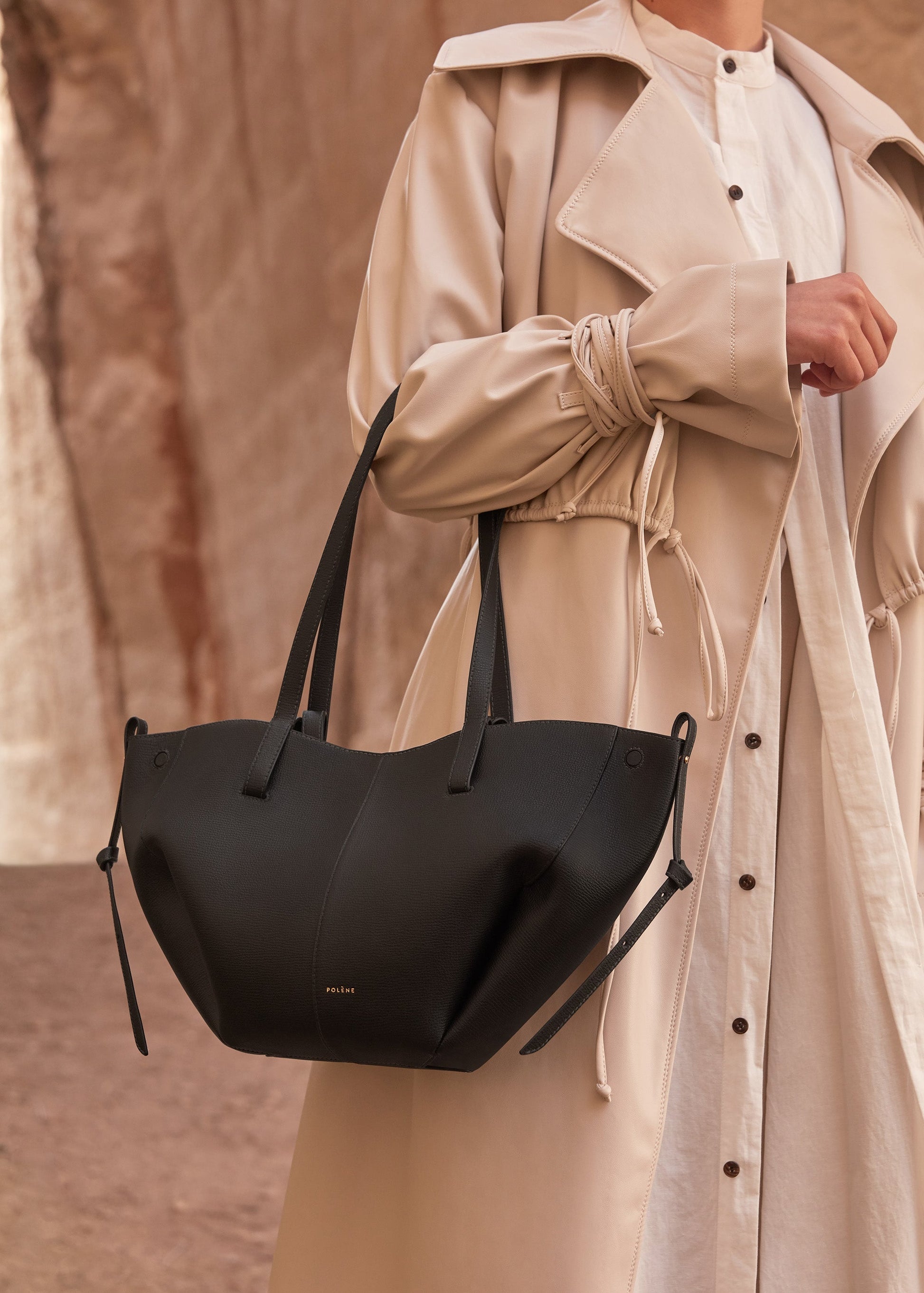Cirelle Small Tote Çanta - Siyah