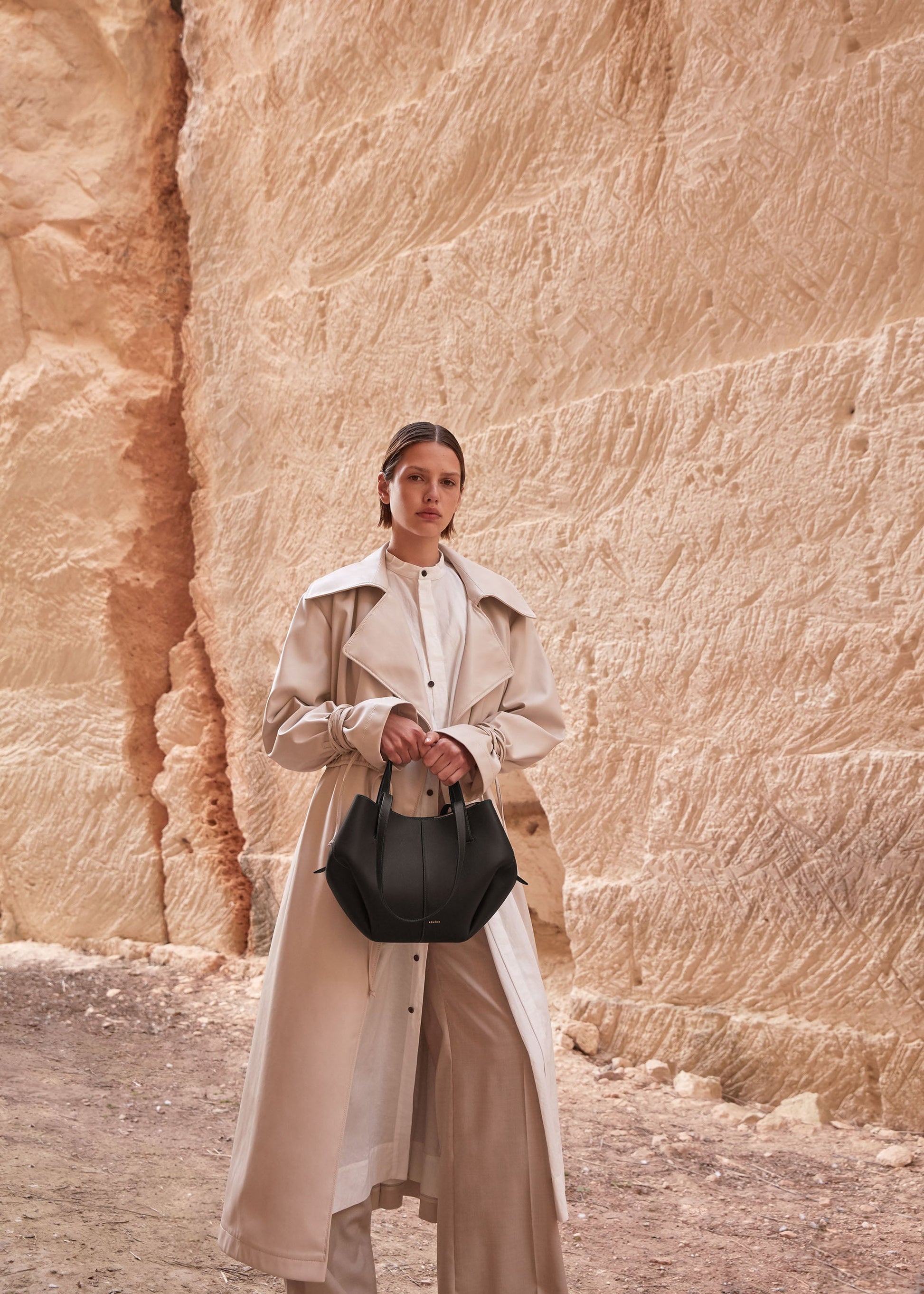 Cirelle Small Tote Çanta - Siyah