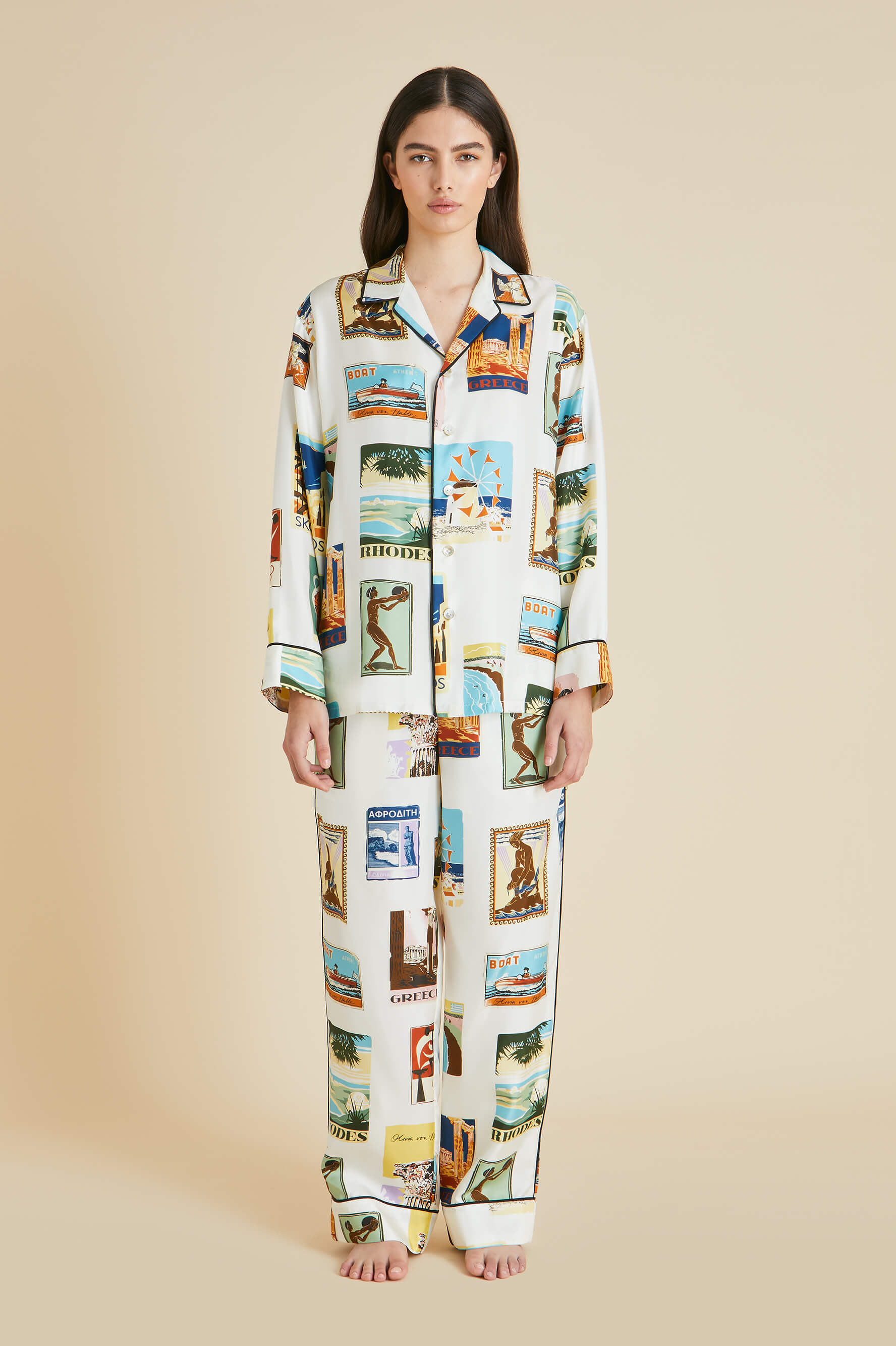 Baskılı Pijama Takımı