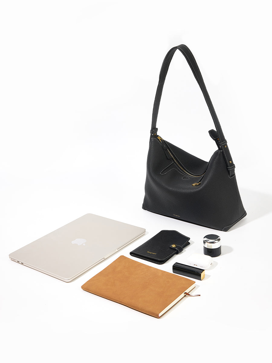 Loreva Hobo Çanta - Siyah