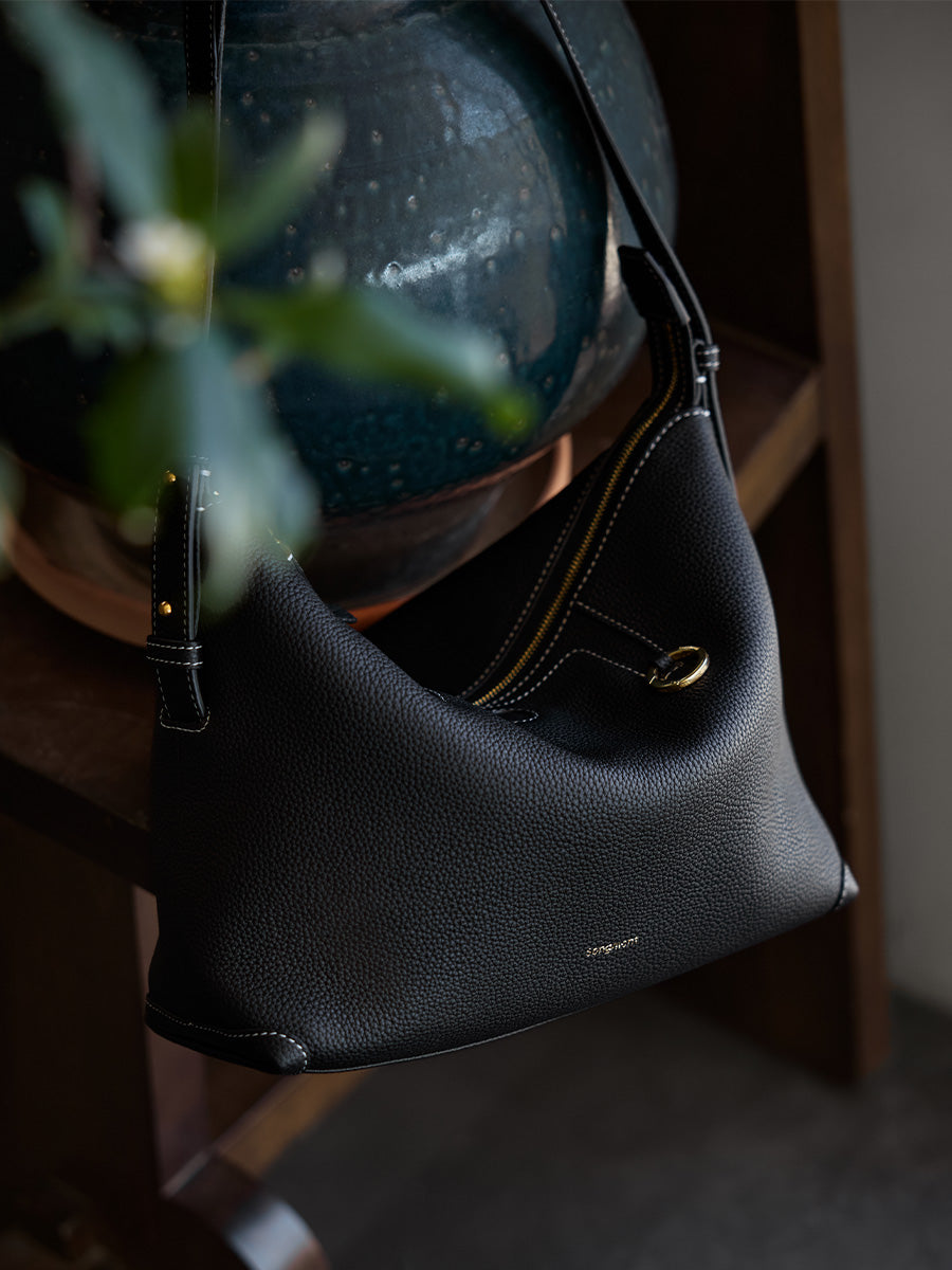 Loreva Hobo Çanta - Siyah
