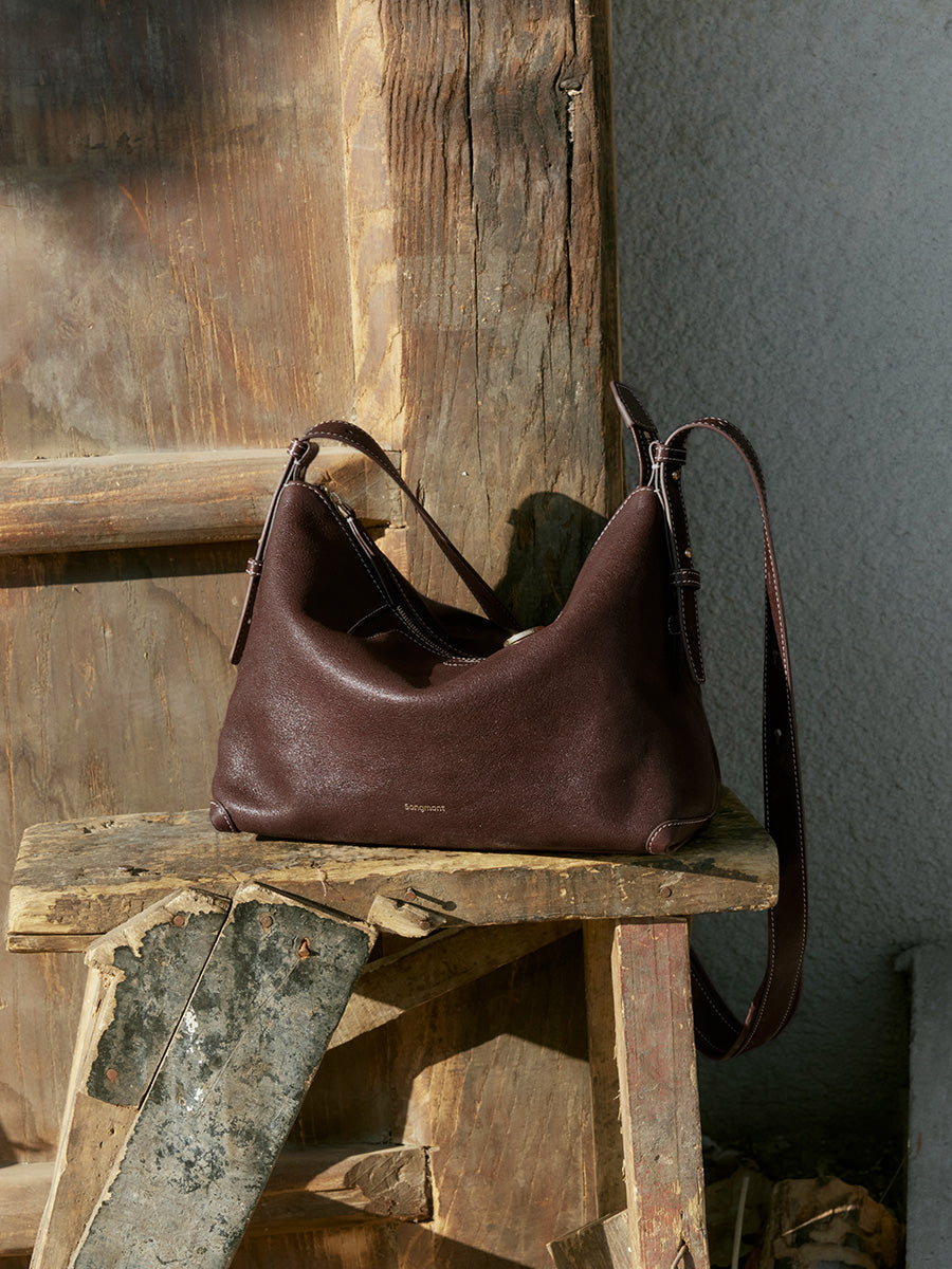 Loreva Hobo Çanta - Kahverengi