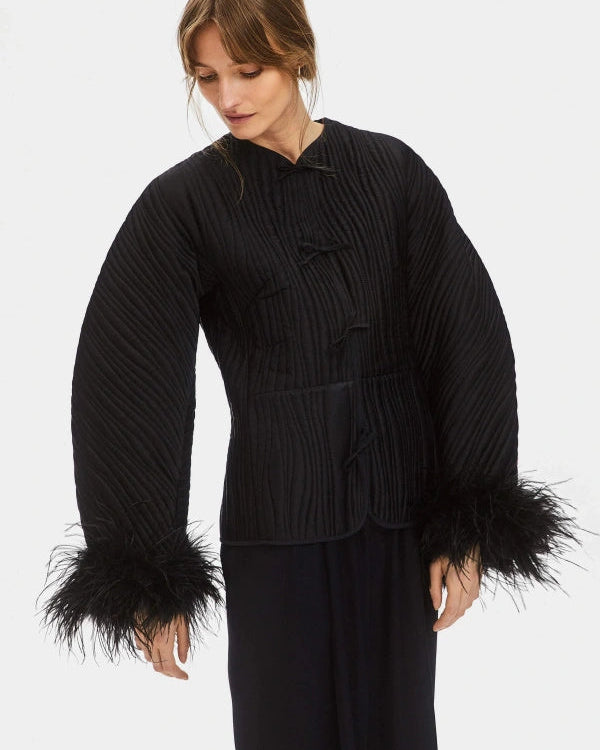 Griselda Tüy Dokulu Ceket