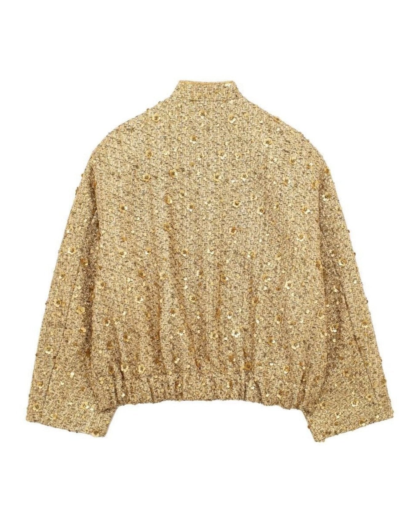 Kimberly Yakalı Metalik Payet Ceket