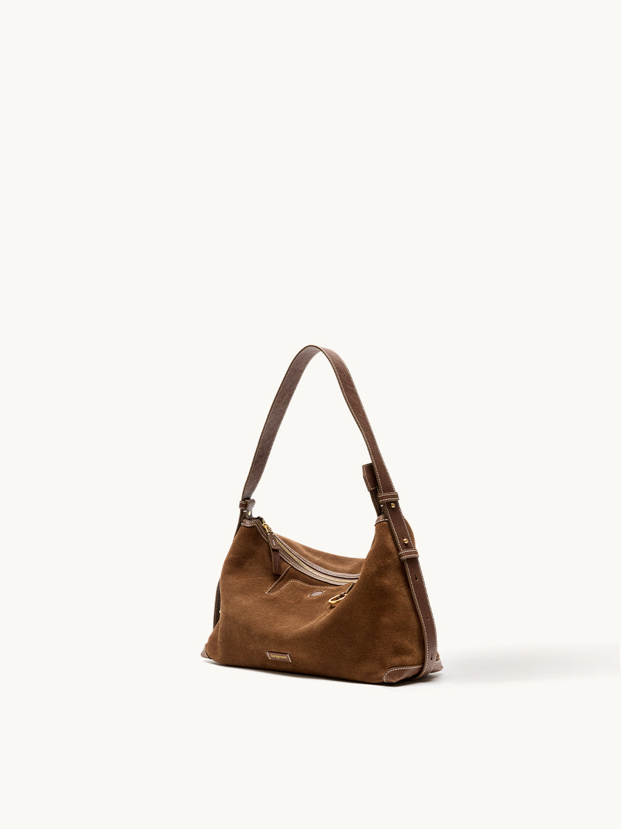 Loreva Hobo Çanta - Süet taba