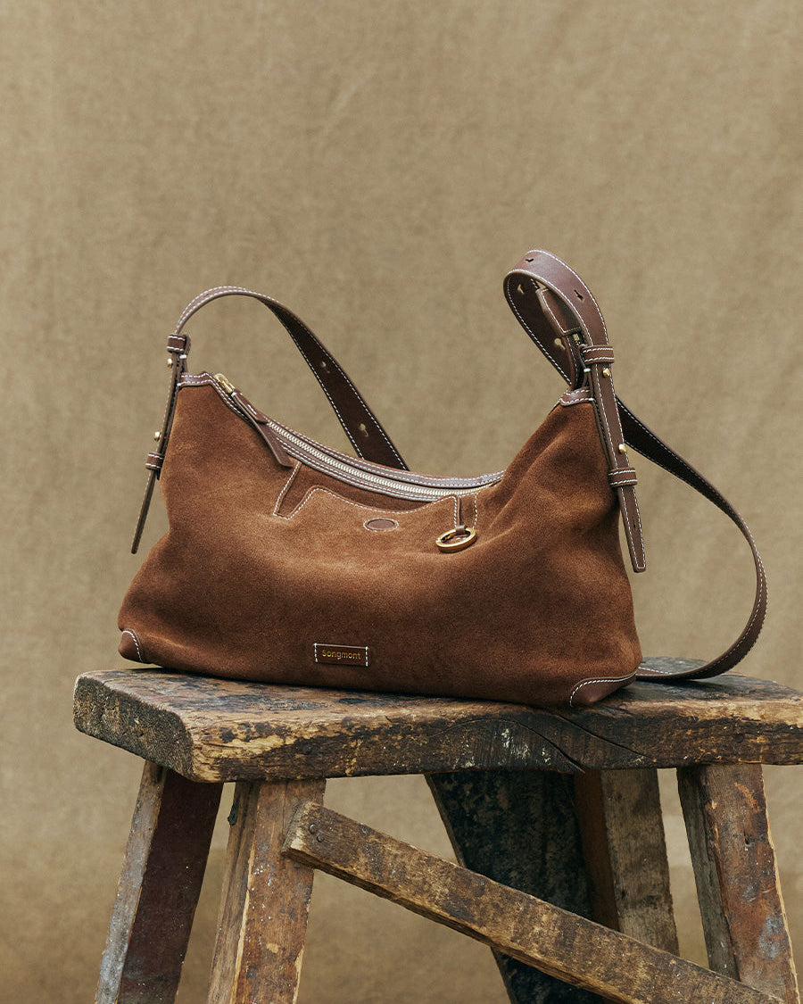 Loreva Hobo Çanta - Süet taba