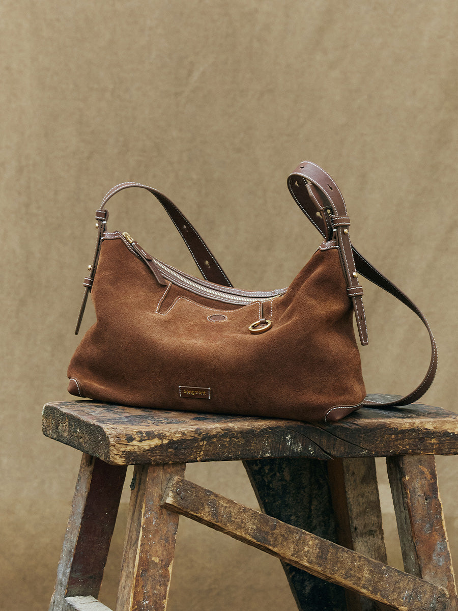 Loreva Hobo Çanta - Süet taba