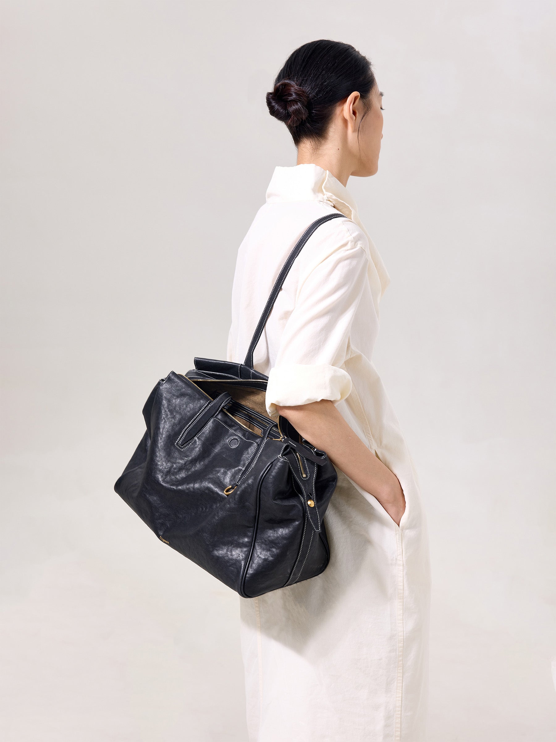 Evara Duffle Çanta - Siyah