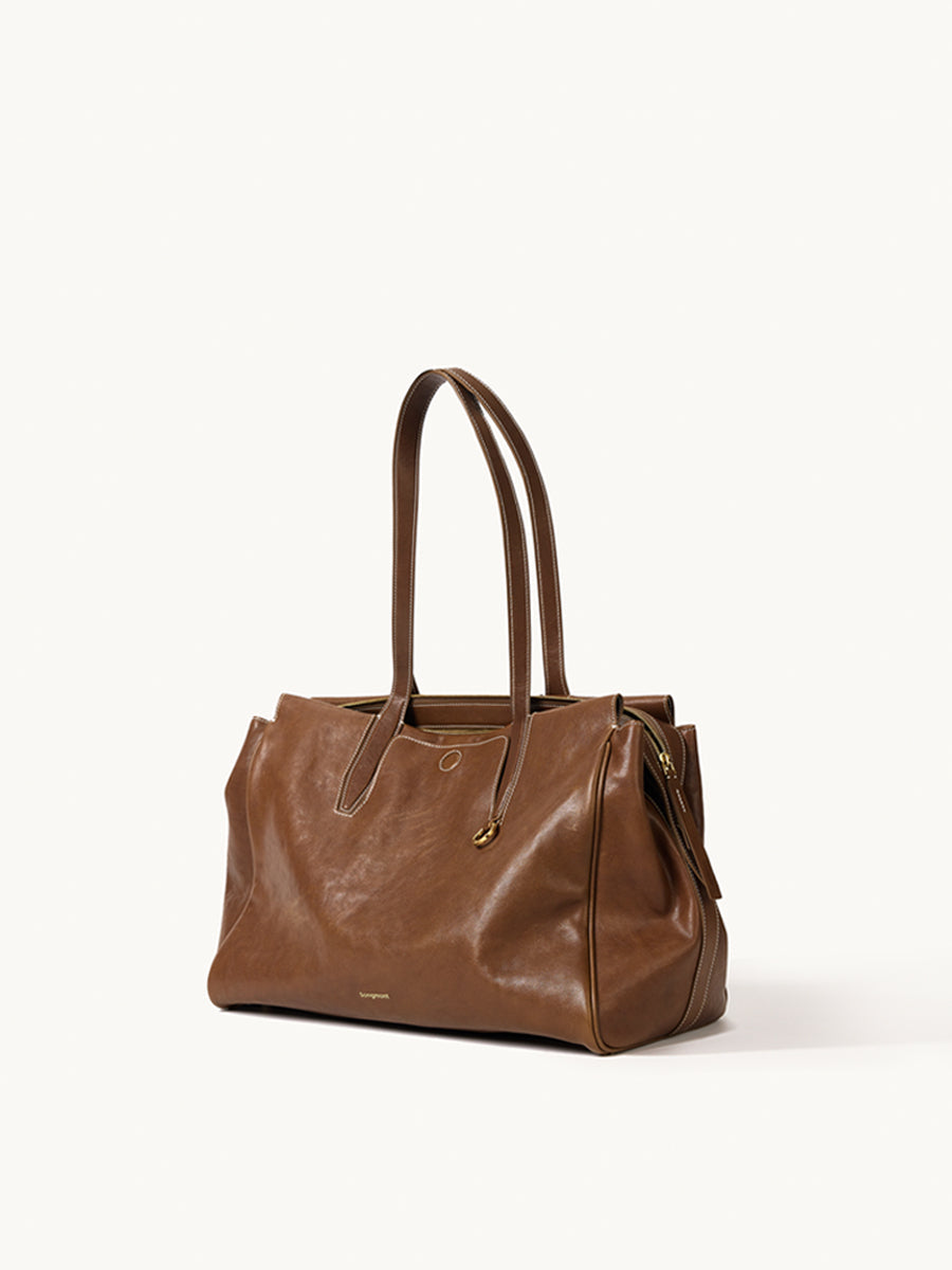 Evara Duffle Çanta - Taba