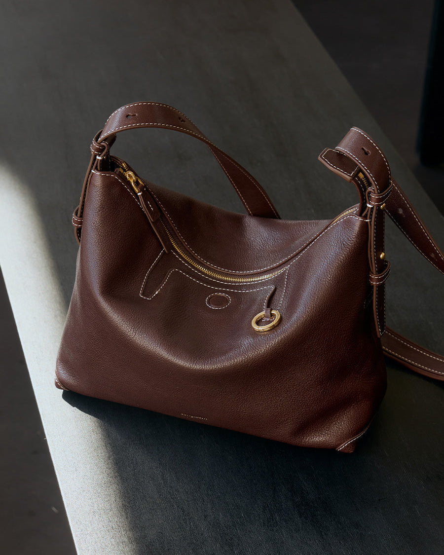 Loreva Small Hobo Çanta - Kahverengi