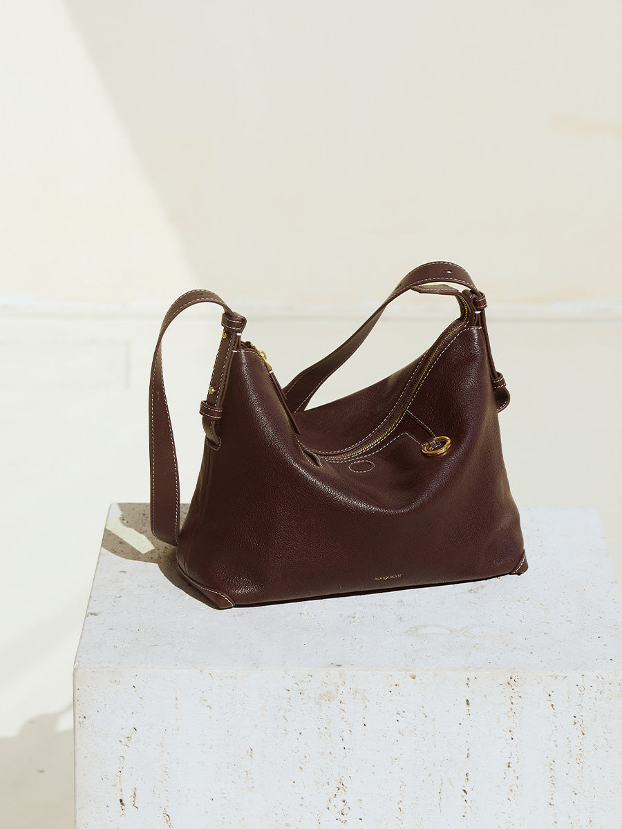 Loreva Small Hobo Çanta - Kahverengi