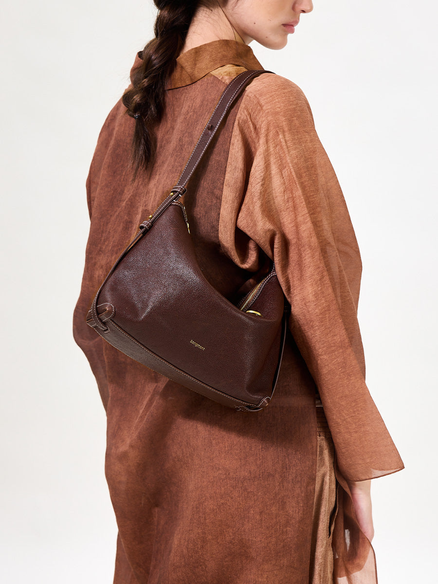 Loreva Small Hobo Çanta - Kahverengi