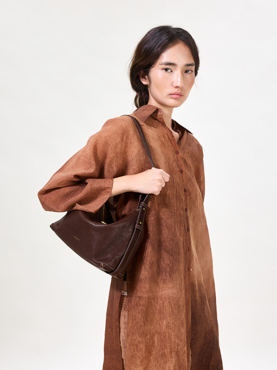 Loreva Small Hobo Çanta - Kahverengi
