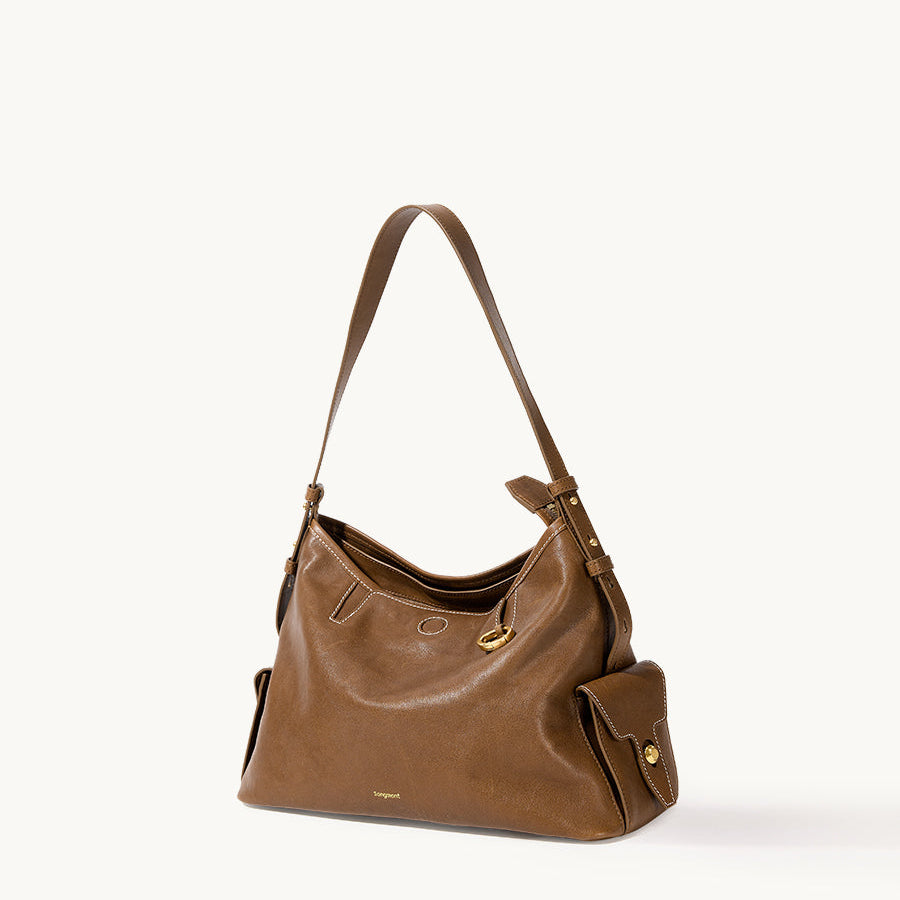 Loreva Large Hobo Çanta - Taba