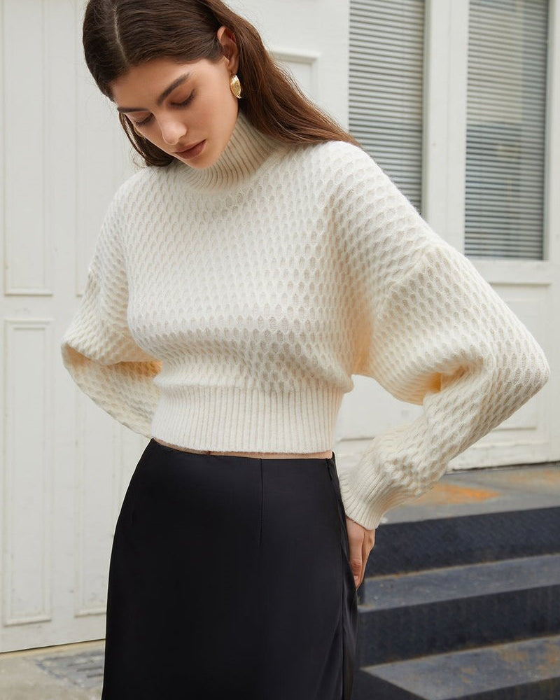 Olga Sırtı Açık Balıkçı Yaka Kazak