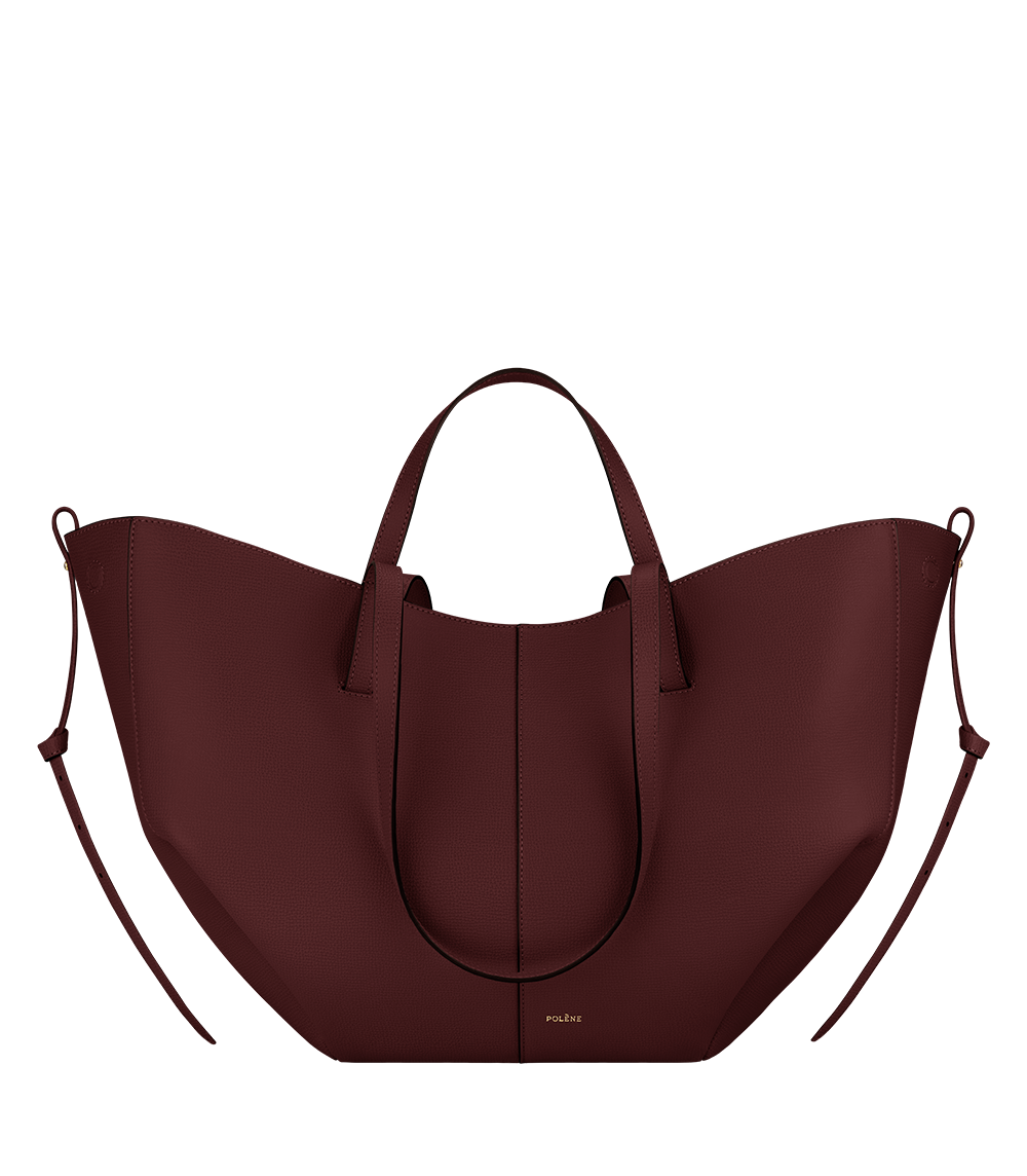 Cirelle Tote Çanta - Vişne kırmızısı