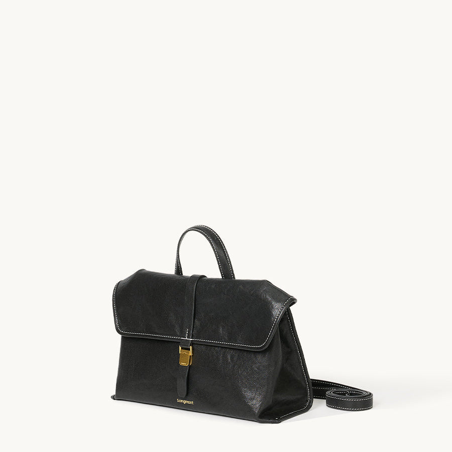 Marven Satchel Çanta - Siyah