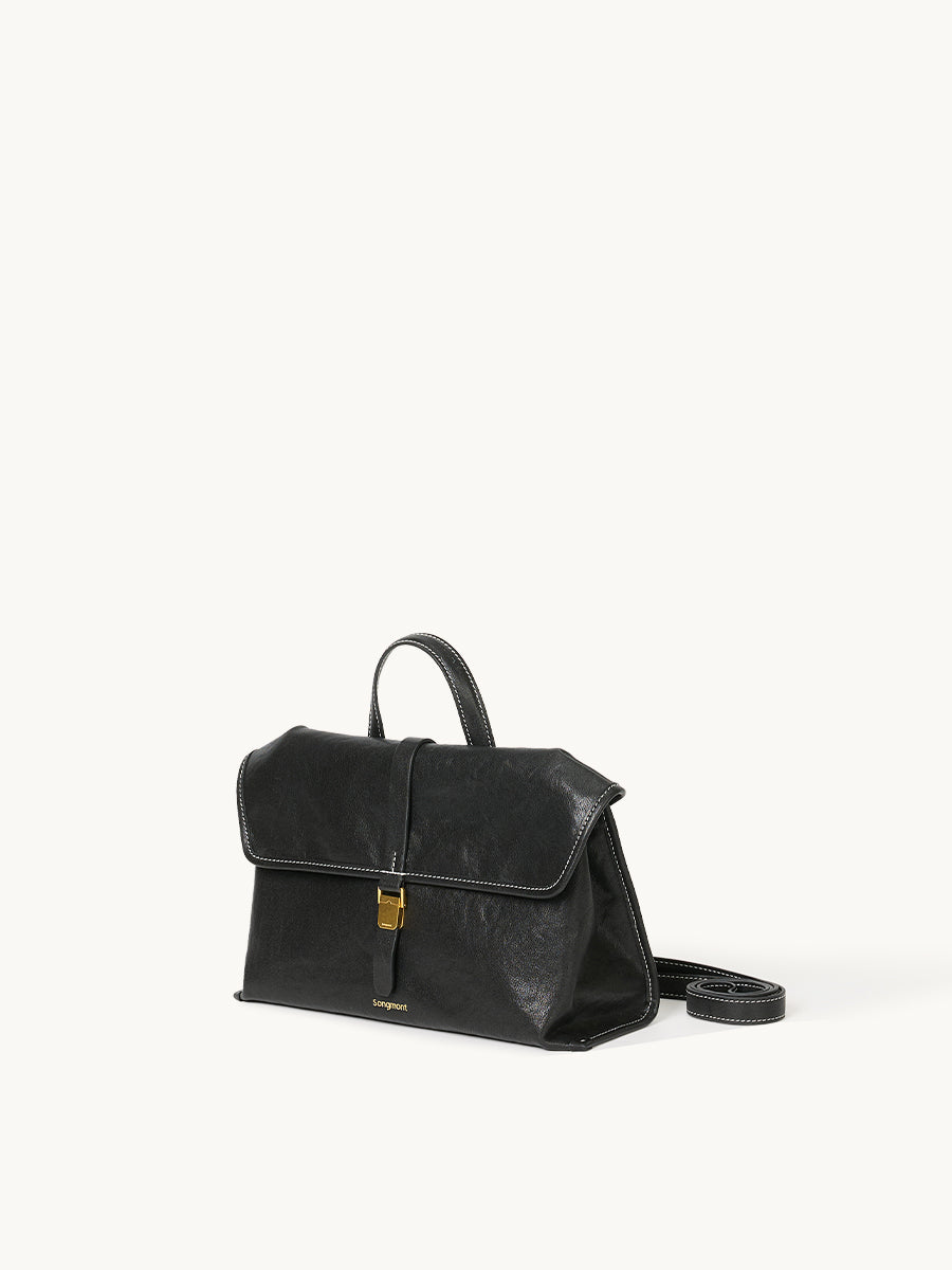 Marven Satchel Çanta - Siyah