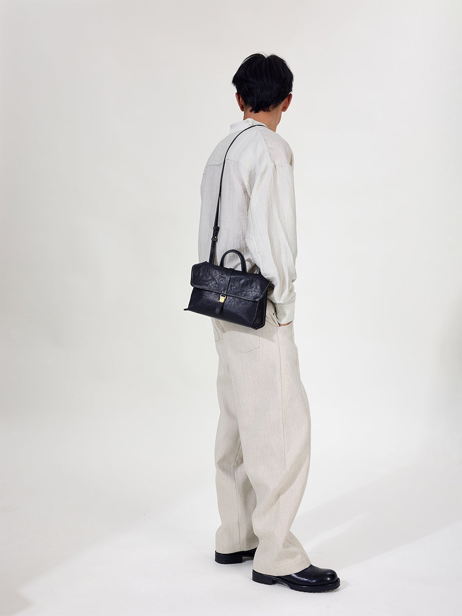 Marven Satchel Çanta - Siyah
