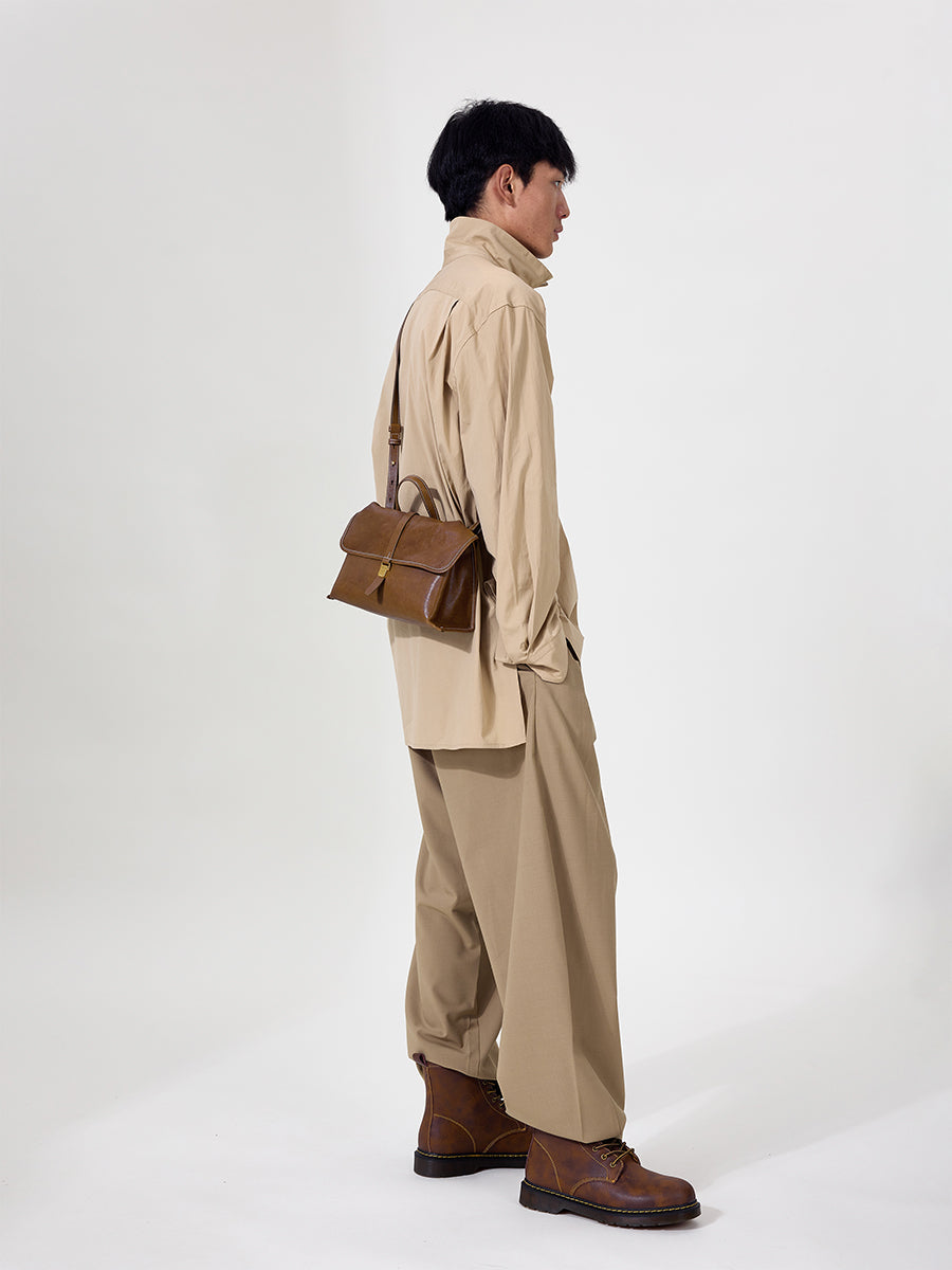 Marven Satchel Çanta - Taba