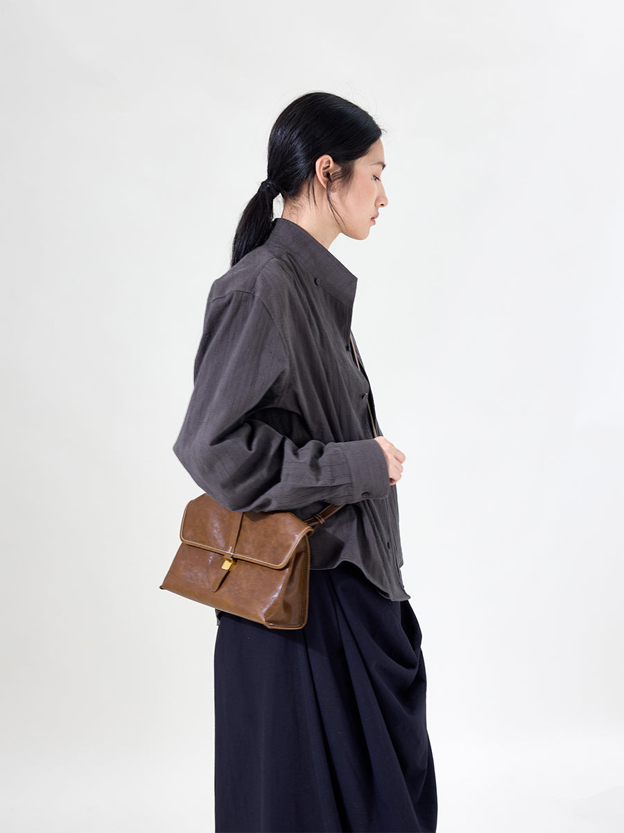 Marven Satchel Çanta - Taba