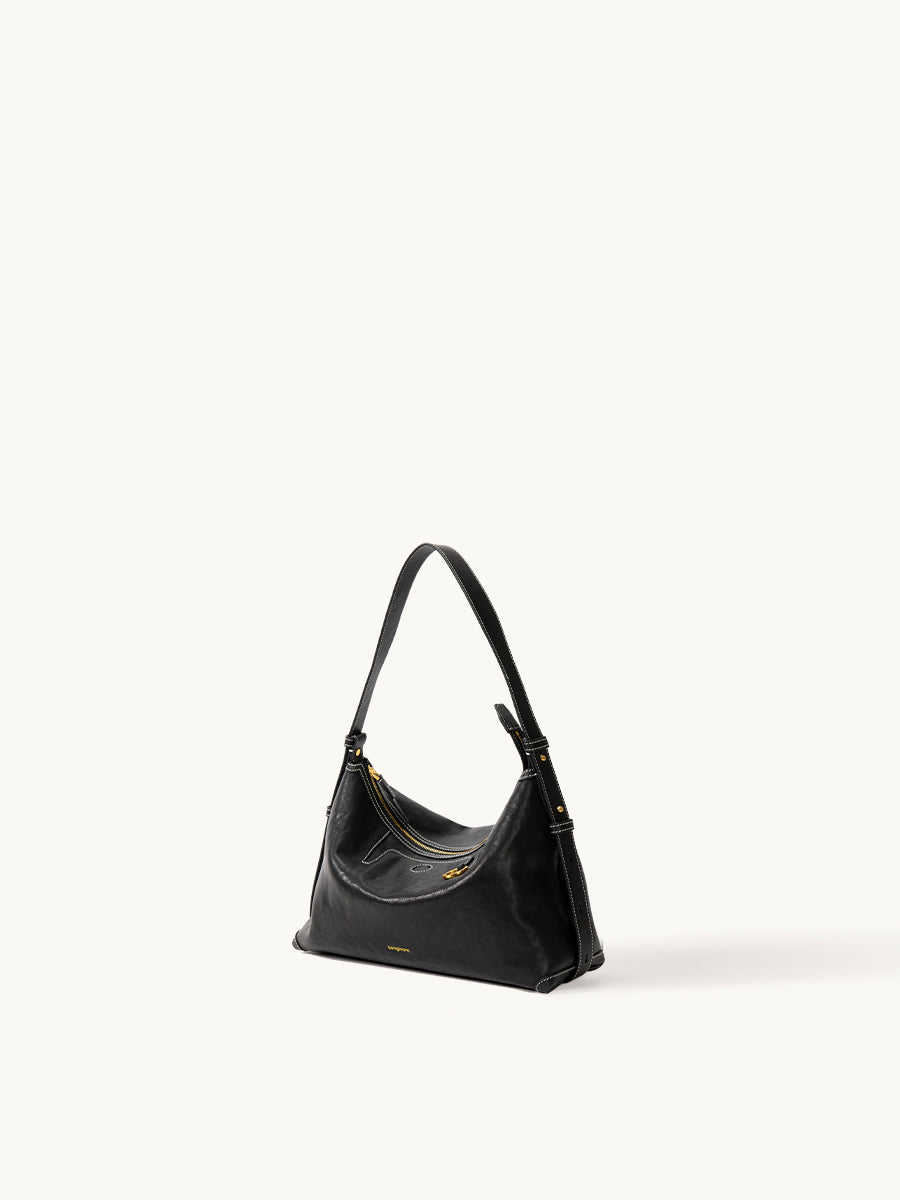 Loreva Small Hobo Çanta - Siyah