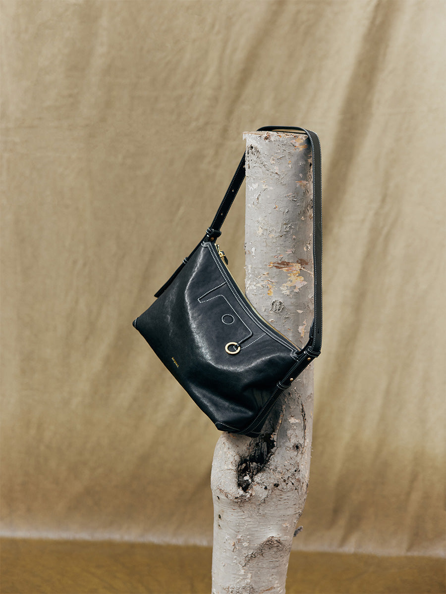 Loreva Small Hobo Çanta - Siyah