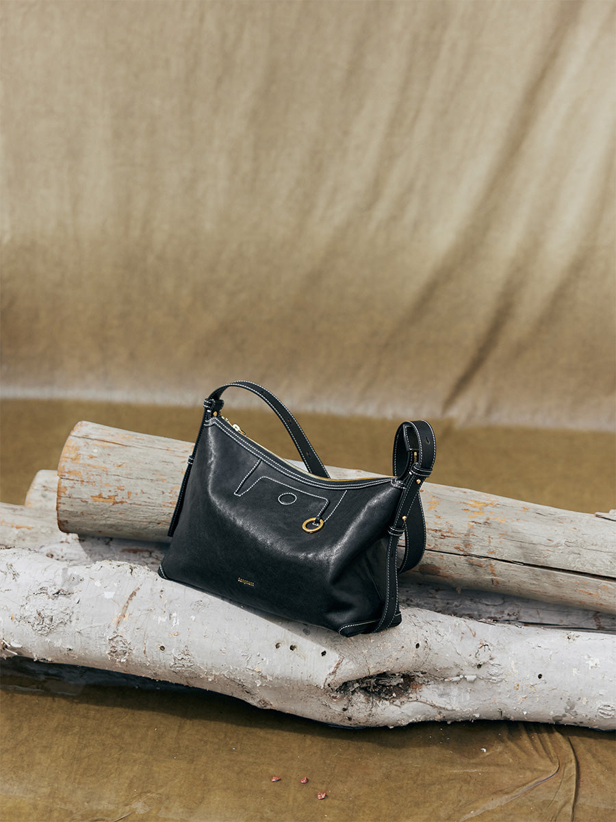 Loreva Small Hobo Çanta - Siyah