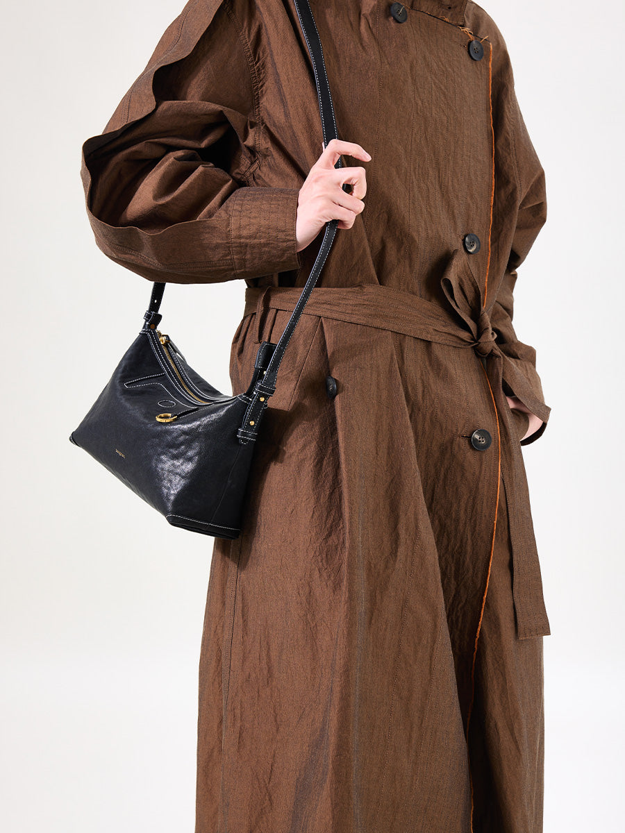 Loreva Small Hobo Çanta - Siyah