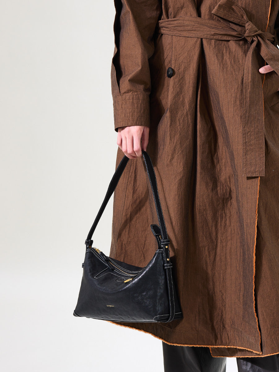 Loreva Small Hobo Çanta - Siyah