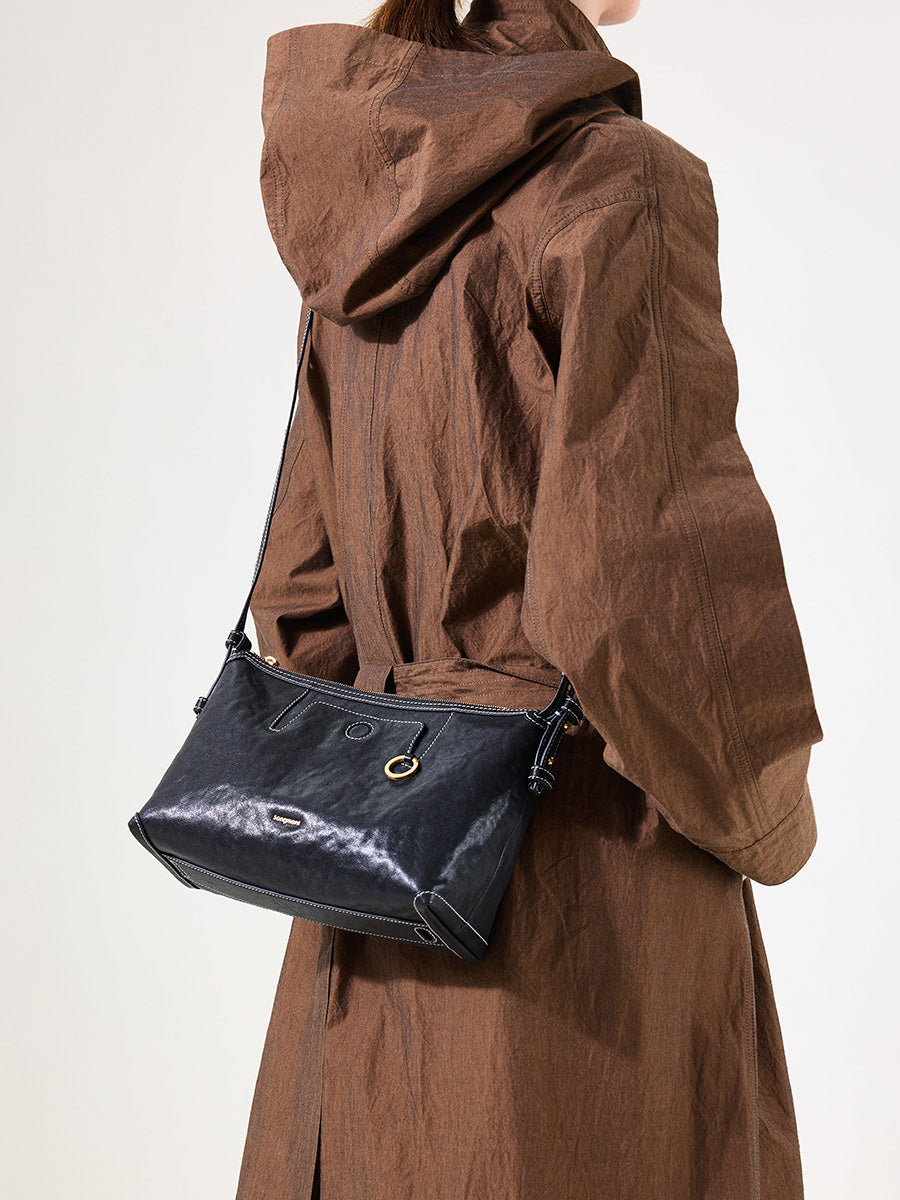 Loreva Small Hobo Çanta - Siyah