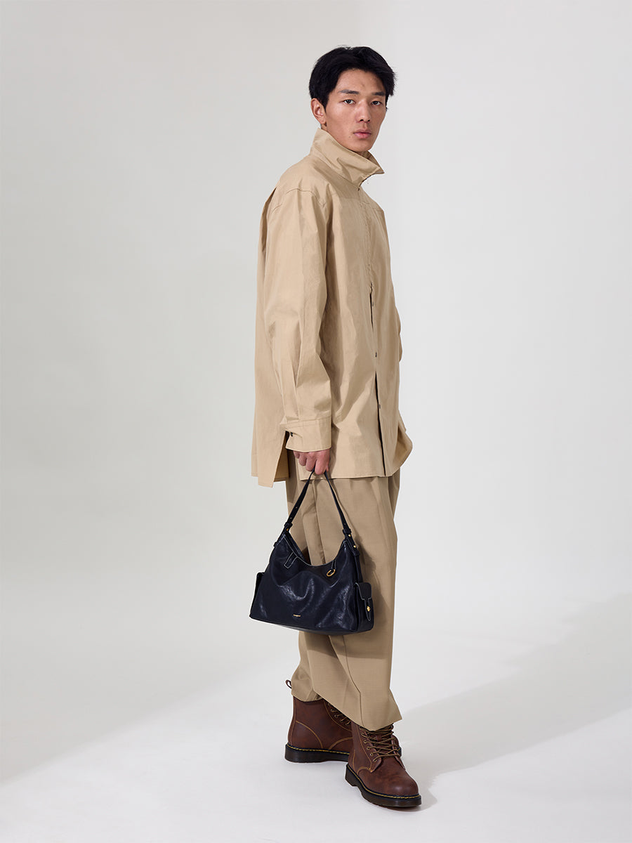 Loreva Medium Hobo Çanta - Siyah