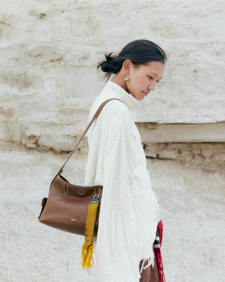 Loreva Medium Hobo Çanta - Taba