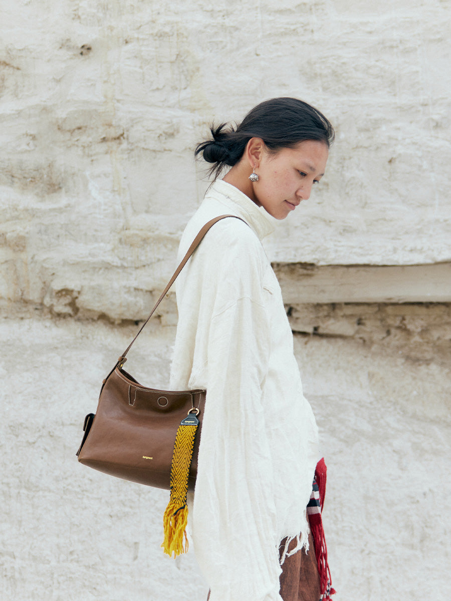 Loreva Medium Hobo Çanta - Taba
