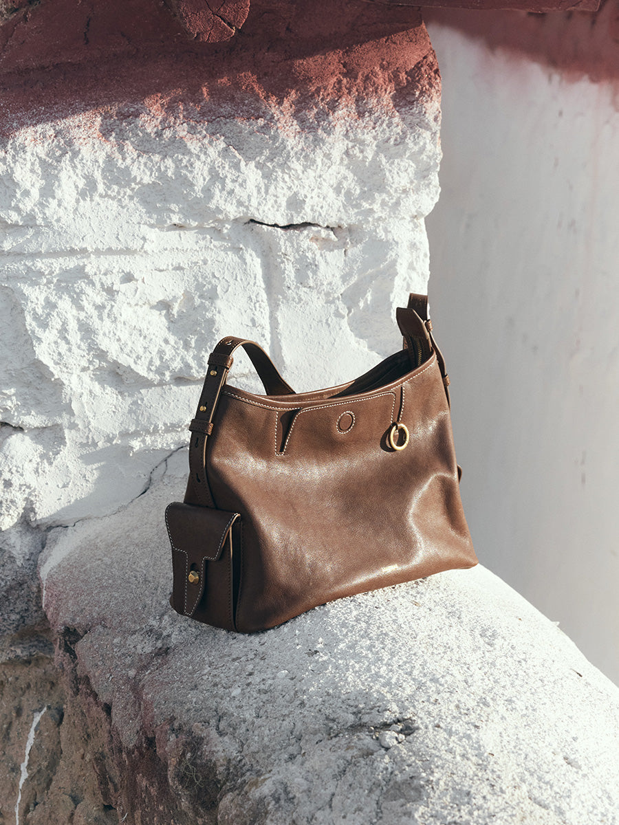 Loreva Medium Hobo Çanta - Taba