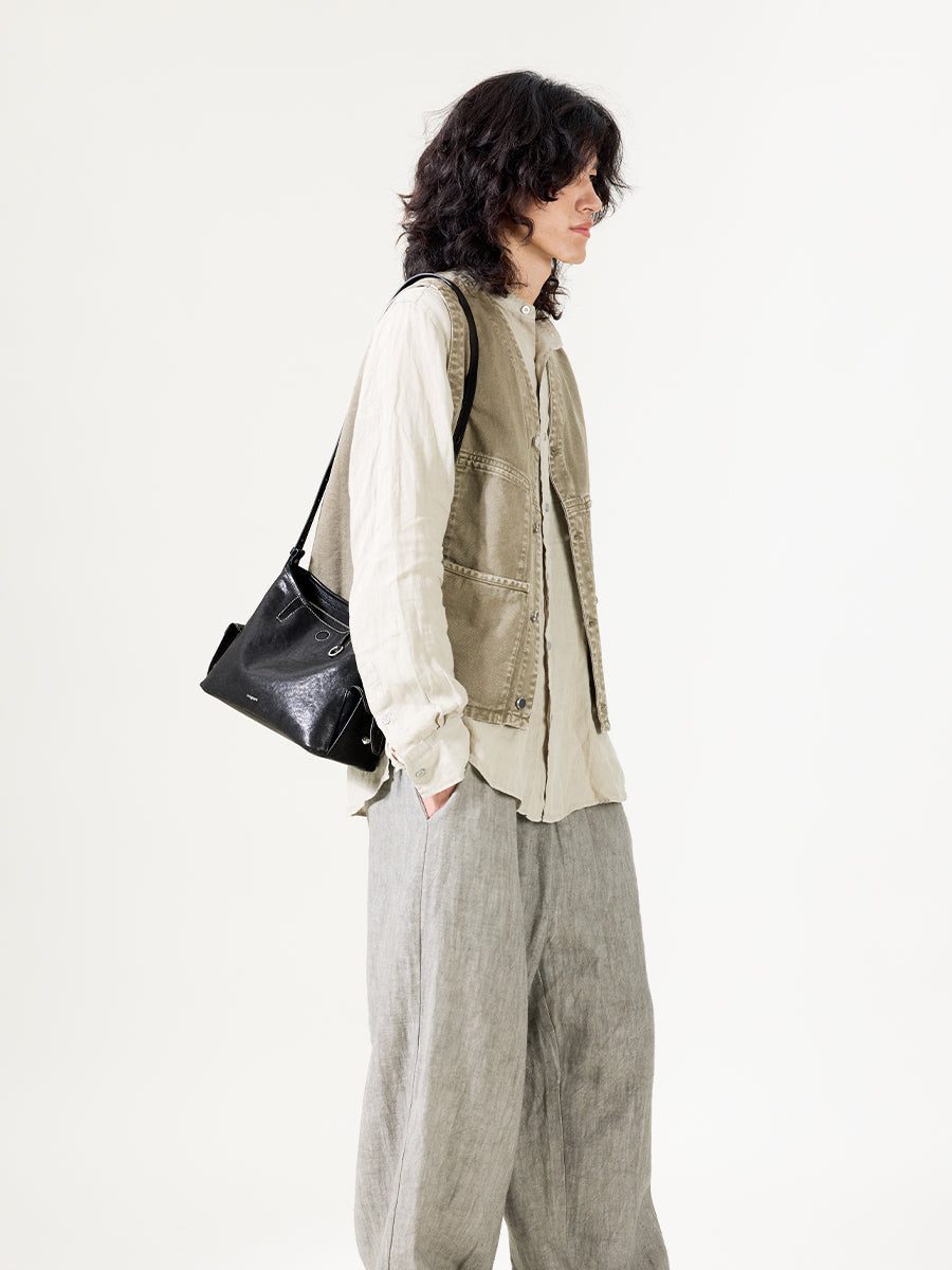 Loreva Medium Hobo Çanta - Siyah